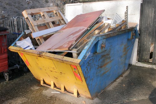 Commercial Waste Purley team handling waste collection