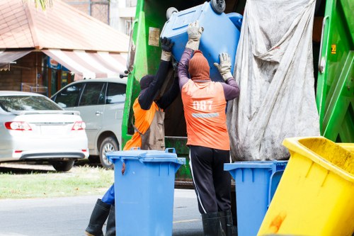 Final clean-up after house clearance in Purley